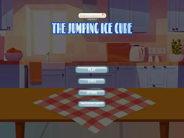 The Jumping Ice Cube