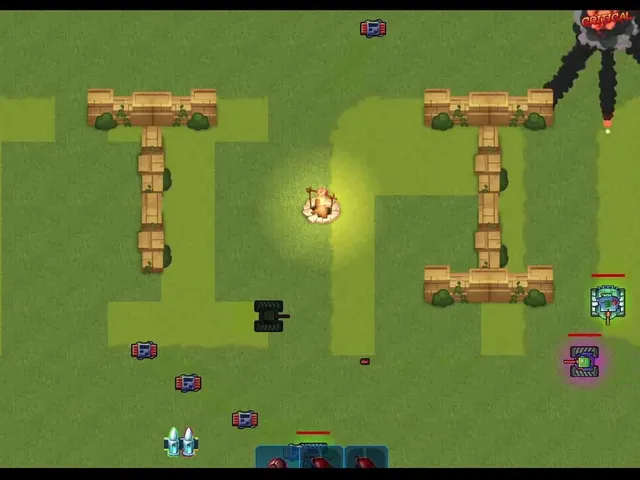 The last tank fight