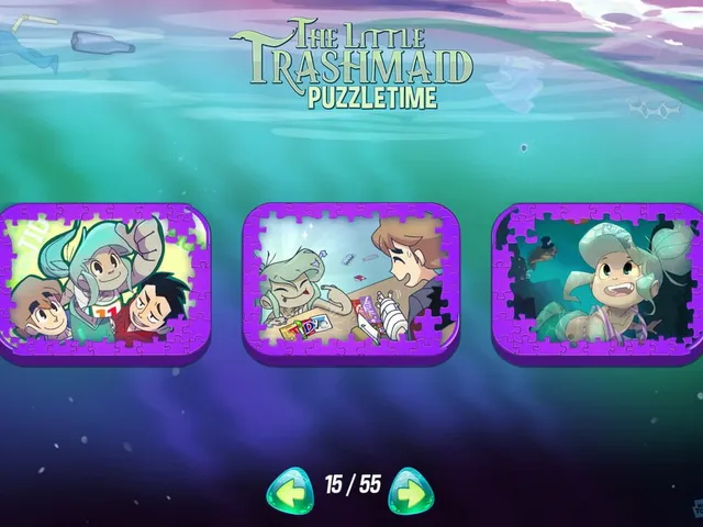 The Little Trashmaid Puzzletime