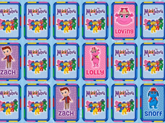 The Moodsters: Memory Match Game