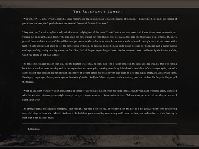 The Revenant's Lament