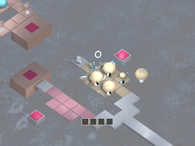 The Short Story of a Drifting Labyrinth