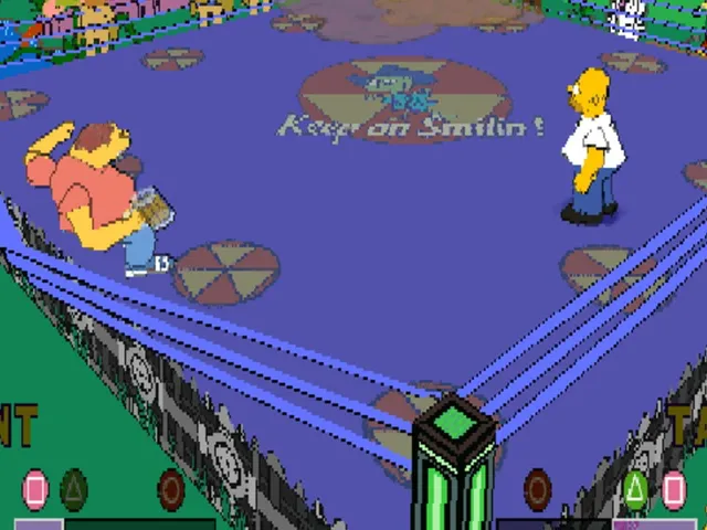The Simpsons Wrestling