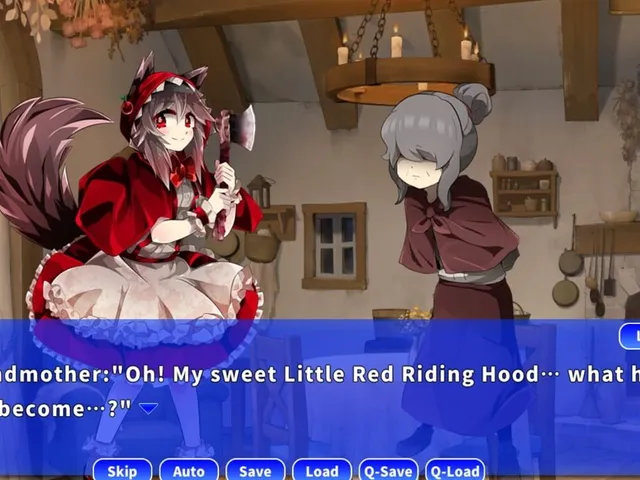 The Wolf and the Blood Moon