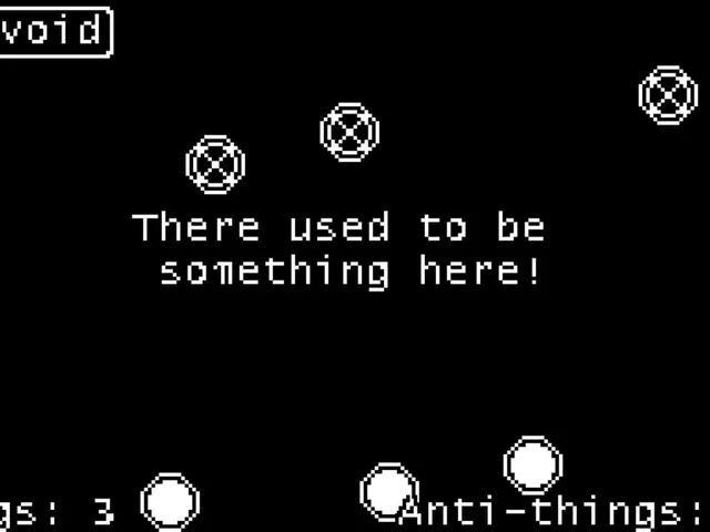 There was something here