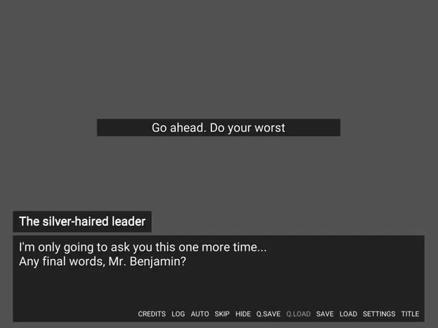 There's Always a Madman: Do Your Worst