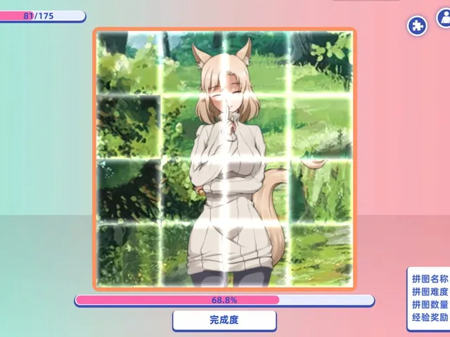 Through Time the Girl Puzzle