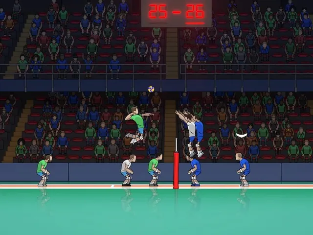 Thunder Spikes Volleyball