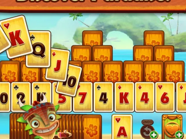 Tiki Solitaire TriPeaks