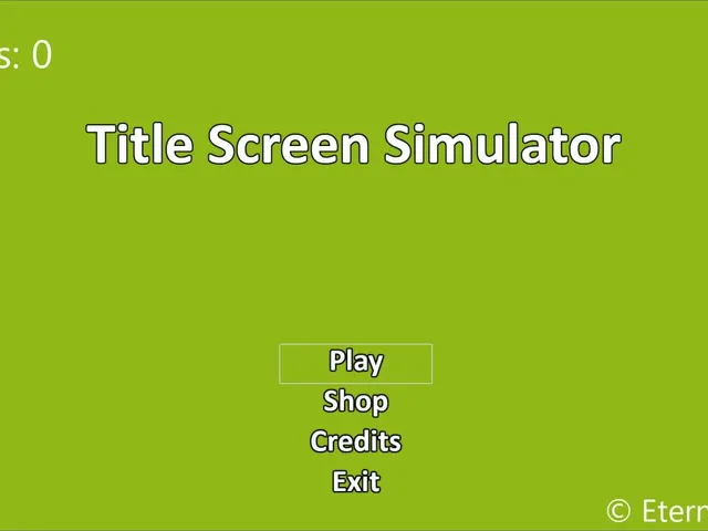Title Screen Simulator