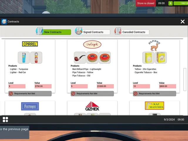 Tobacco Shop Simulator