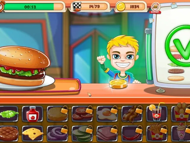 Top Burger Shop Simulator