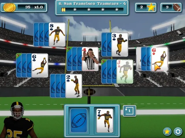 Touch Down Football Solitaire