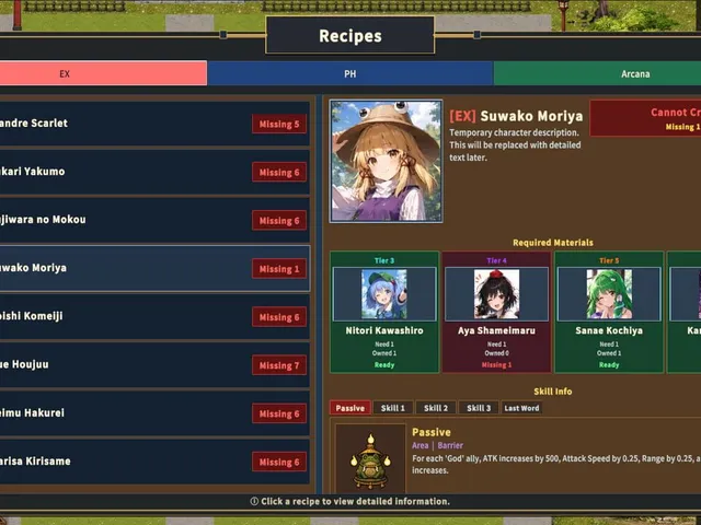 Touhou Defense Tale: AI Test in Touhou