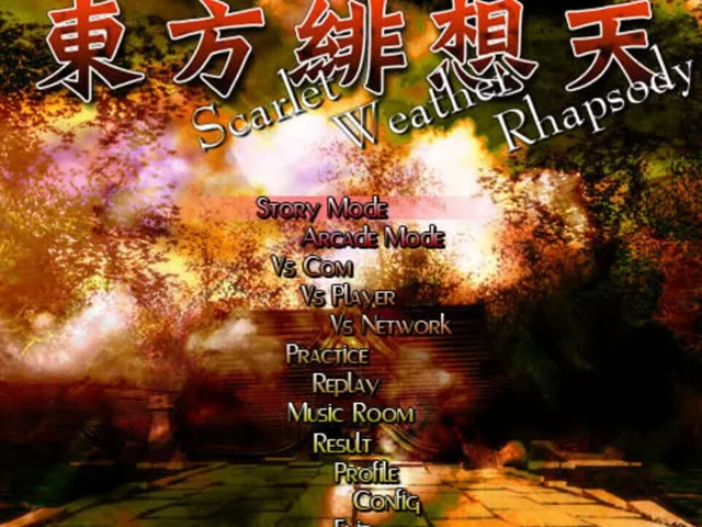 Touhou Hisouten: Scarlet Weather Rhapsody