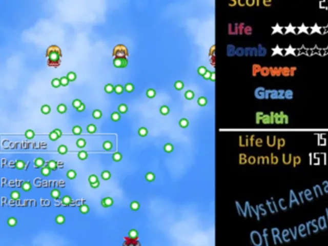 Touhou The Excalibur: Mystic Arena of Reversal Spirits