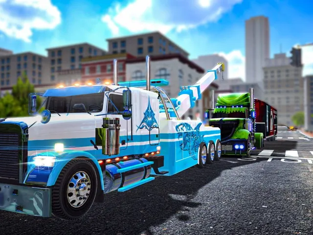 Tow Truck Driver Simulator 2023