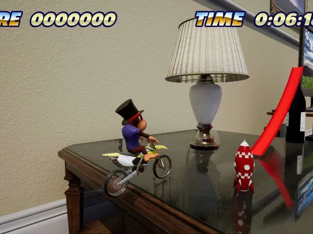 Toy Stunt Bike: Tiptop's Trials