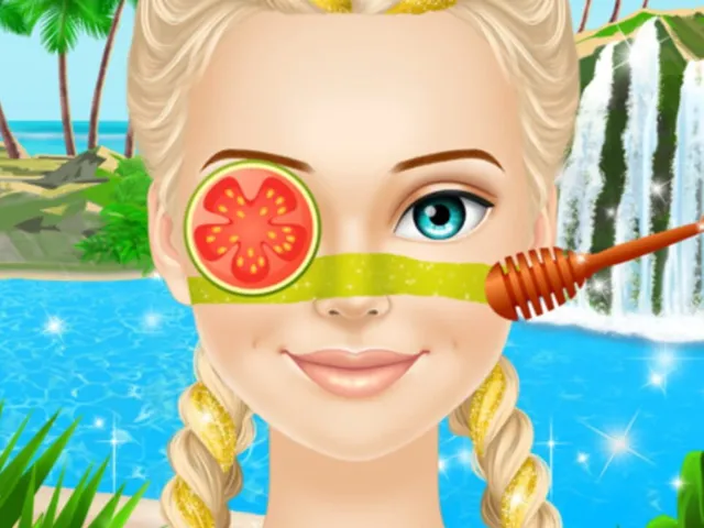 Tropical Princess - Makeup and Dressup Salon Game