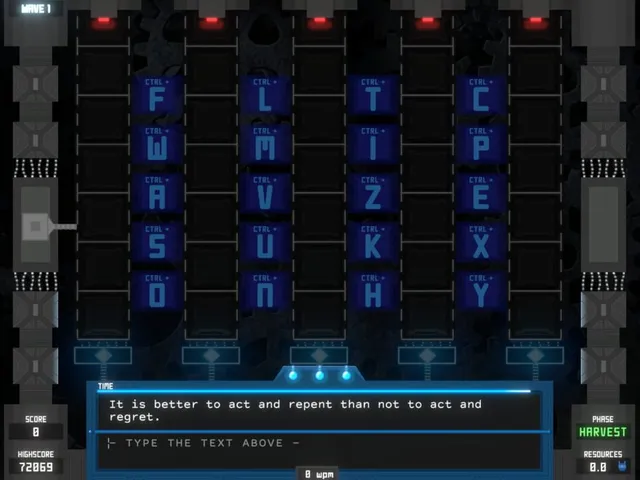 Tyfortress: Tactical Typing