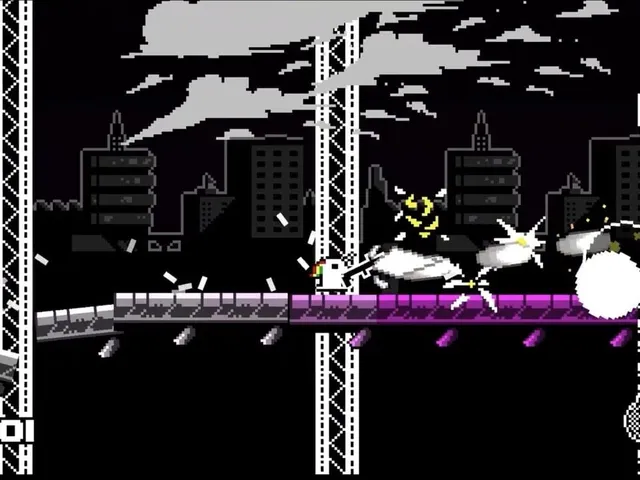 Unichrome: A 1-Bit Unicorn Adventure