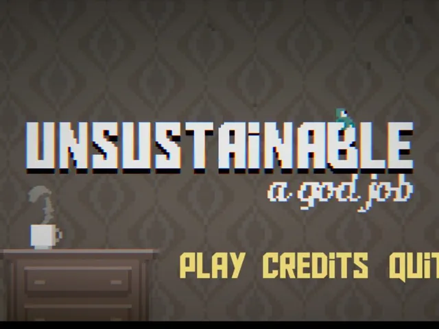 Unsustainable: a god job