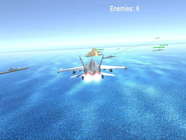US Navy Sea Conflict