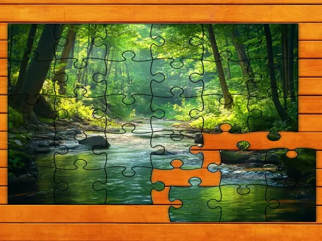 USA Nature's Trails Jigsaw Edition