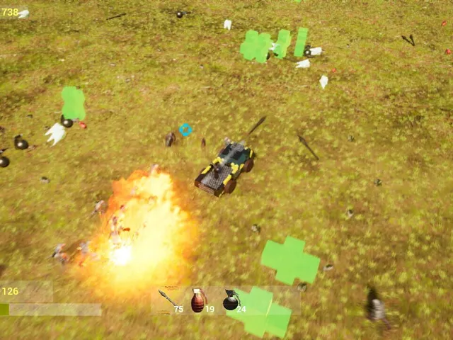 Vehicle Beat Zombie
