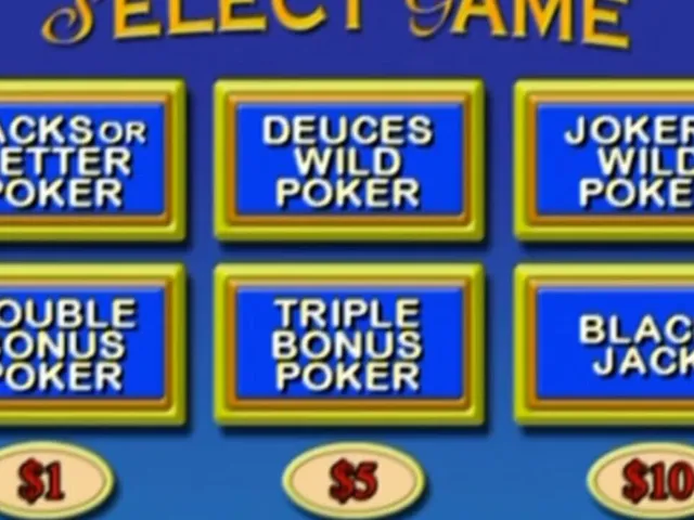 Video Poker & Blackjack