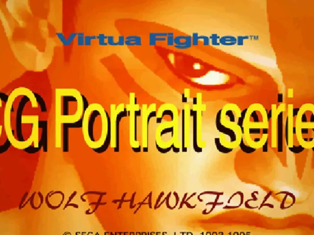 Virtua Fighter CG Portrait Series Vol. 5: Wolf Hawkfield
