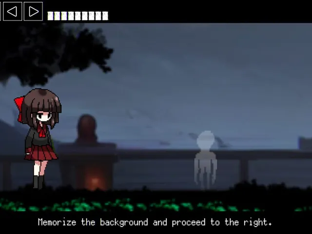 Visiting Shrine at Night