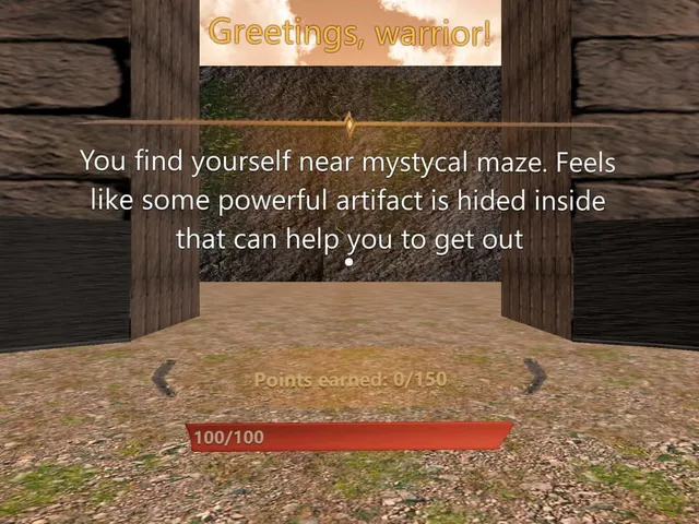 VR Adventure (Virtual Reality for mobile devices)