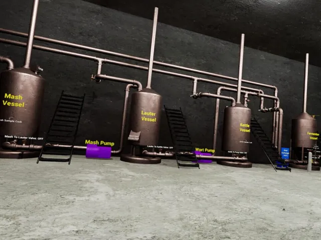 VR Brewing Simulator