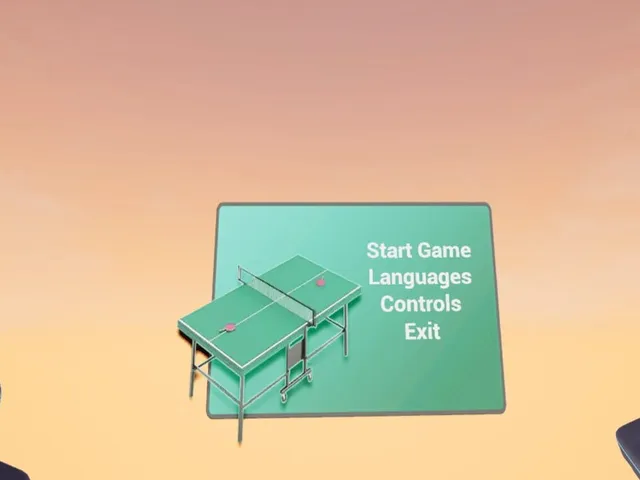 VR Dinosaur Pingpong