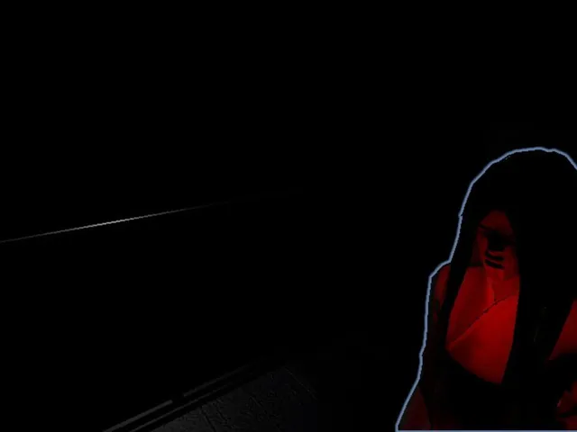 VR Girls' Room in Darkness