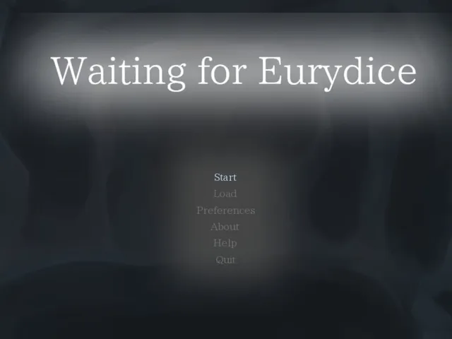 Waiting for Eurydice