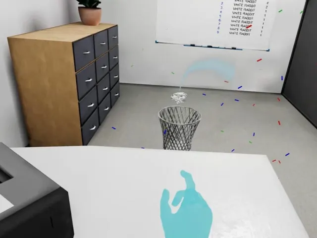 Wastepaperbin VR