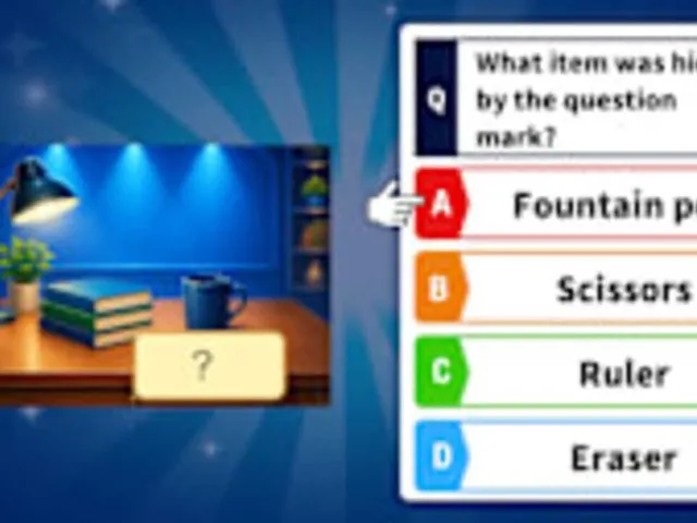 What Was Here? 1-Minute Memory Quiz!!