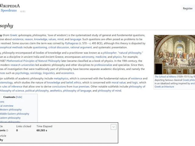 Wikipedia Speedruns