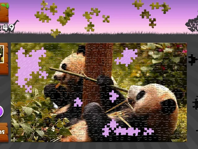 Wild Animals - Animated Jigsaws