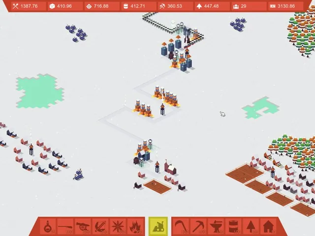 Winter and People
