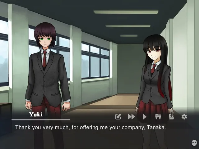 Winter's Empty Mask - Visual novel