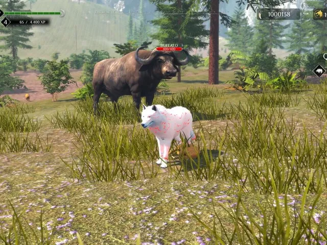 Wolf Sim: Animal Battle Survival RPG