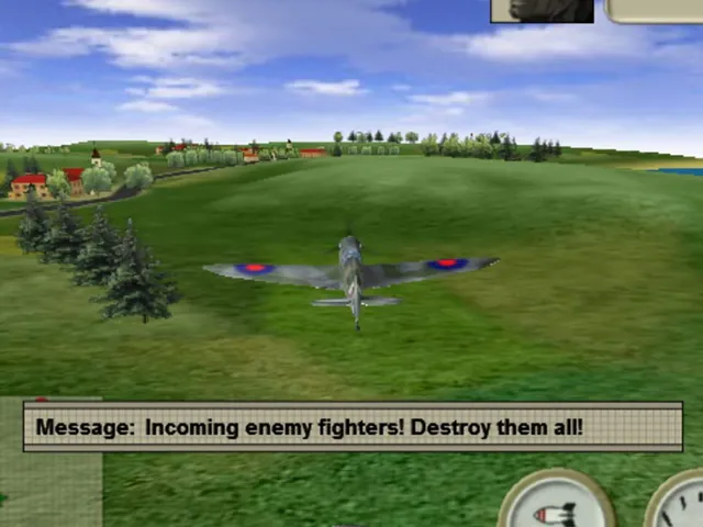 WWII Aerial Dogfight