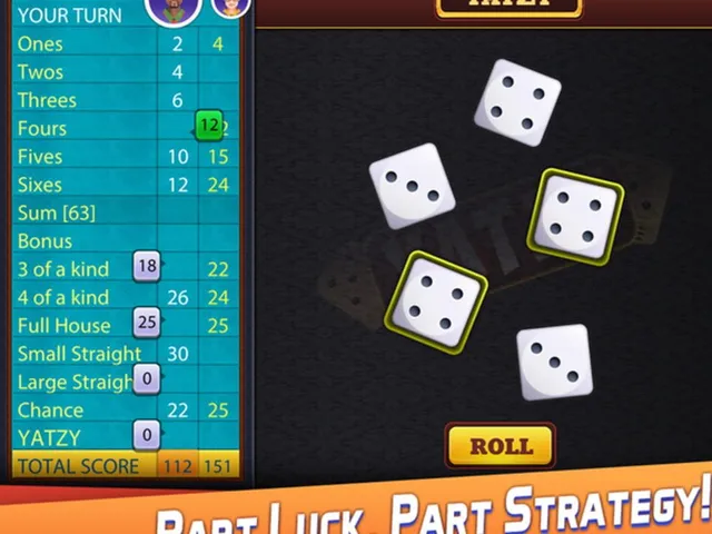 Yatzy: Classic Dice Game
