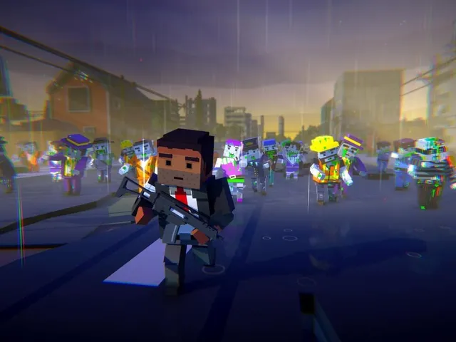 Zombie Blocks: Pixel Shooter Gun