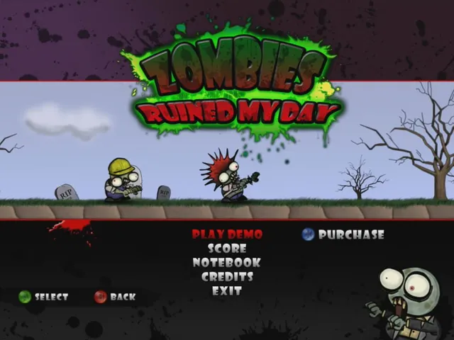 Zombies Ruined My Day