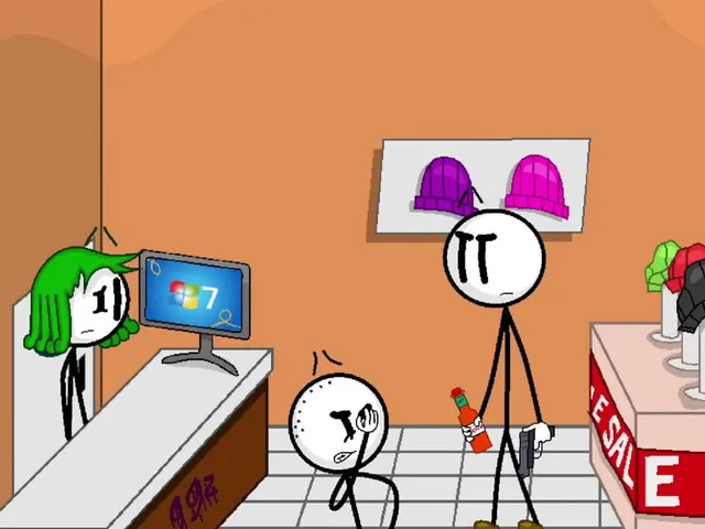 Henry Stickmin: Defending the Mall